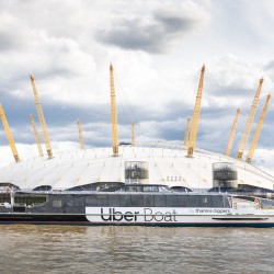 Uber Boat by Thames Clippers: Podróż w jedną stronę i kolejka linowa Emirates Air Line