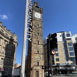 Zwiedzanie centrum Glasgow