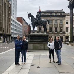 Zwiedzanie centrum Glasgow