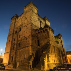 Wstęp do zamku w Newcastle
